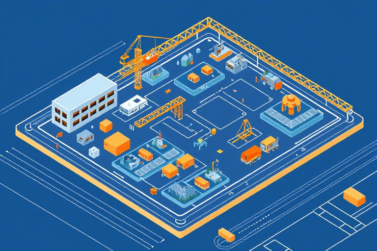 施工现场平面布置图软件如何高效绘制与管理？