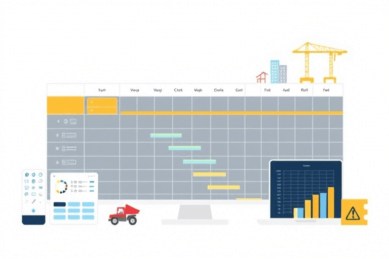 施工进度表制作软件如何高效助力项目管理与执行