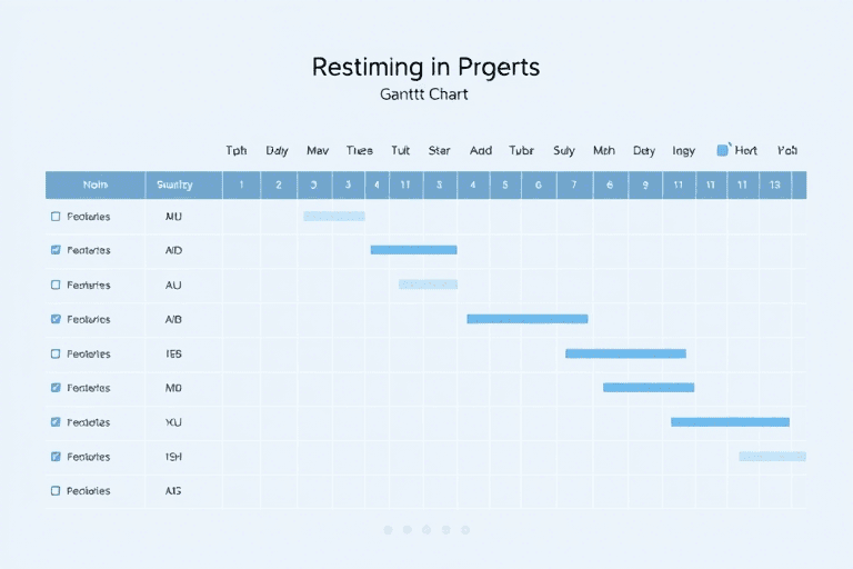 施工横道图用什么软件做？这些工具能帮你高效管理项目进度！