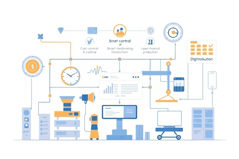 生产管理系统成本控制：如何通过精细化管理降低制造企业运营成本