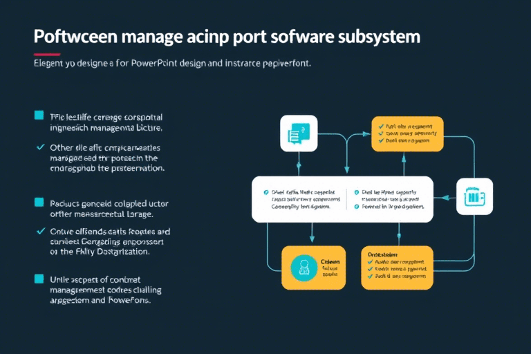 软件工程概论设计数据管理子系统PPT怎么制作才能逻辑清晰且内容专业？
