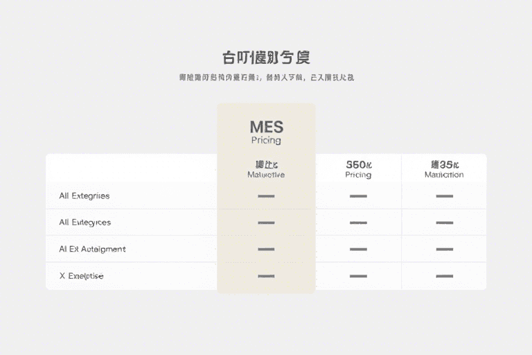 乐清生产管理系统报价表：如何制定合理且透明的费用方案？