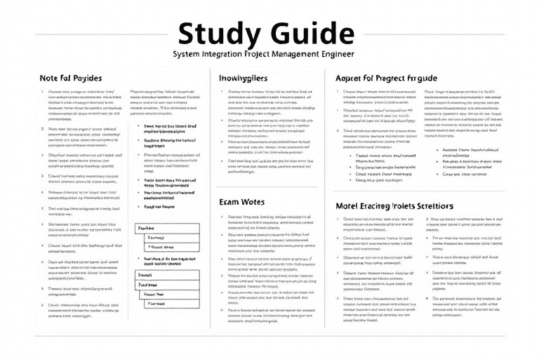 系统集成项目管理工程师背记手册：高效备考策略与实用技巧全解析