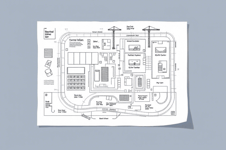 现场施工平面图手绘软件怎么做？高效绘制与管理施工现场布局的秘诀
