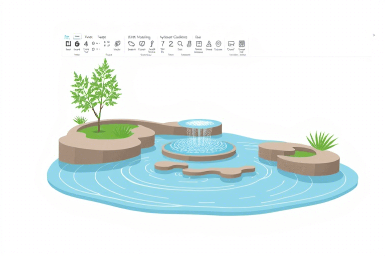施工图水景设计软件如何提升园林景观设计效率与精准度