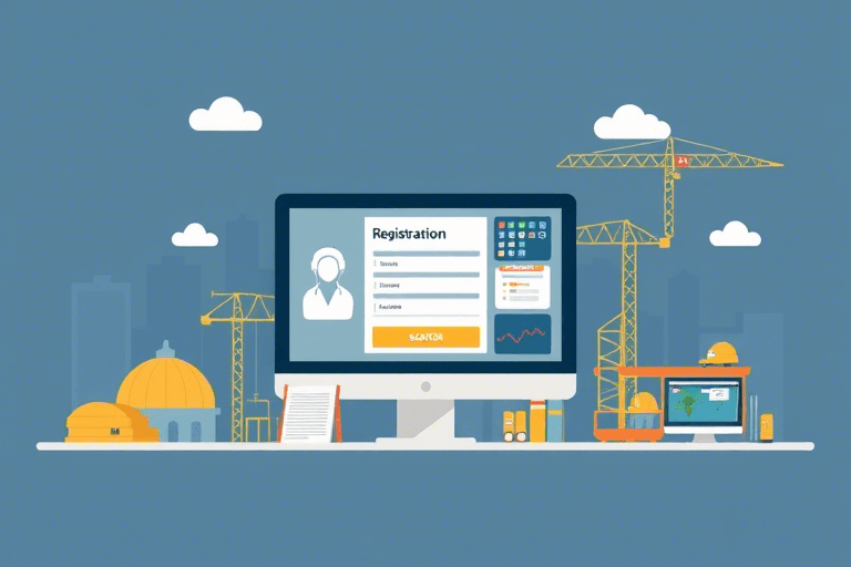 施工现场布置软件注册全流程指南：从下载到激活的完整步骤