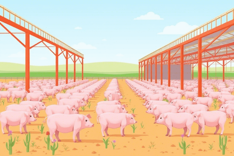 猪舍施工模拟软件怎么做？如何用数字化技术提升养殖效率与安全？