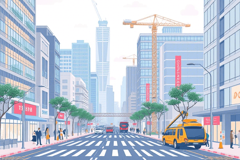 长沙道路施工软件怎么做？如何用技术提升城市基建效率与安全？