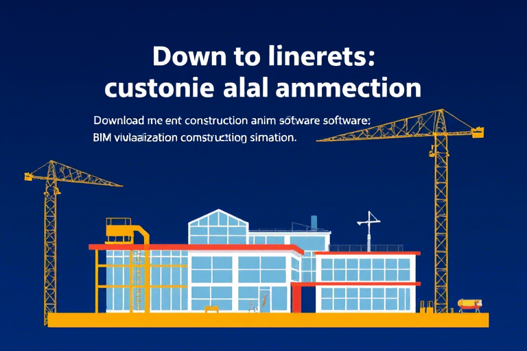 机械施工动画软件下载：如何选择与获取专业工具提升工程可视化效率