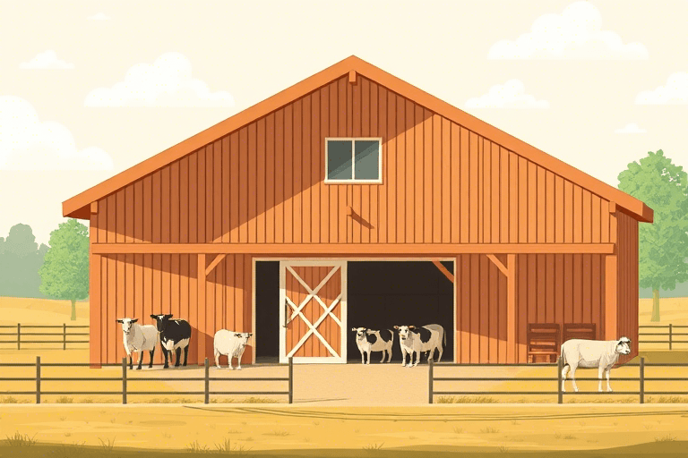 牛棚施工软件怎么做？如何用专业工具提升养殖场建设效率与精度？