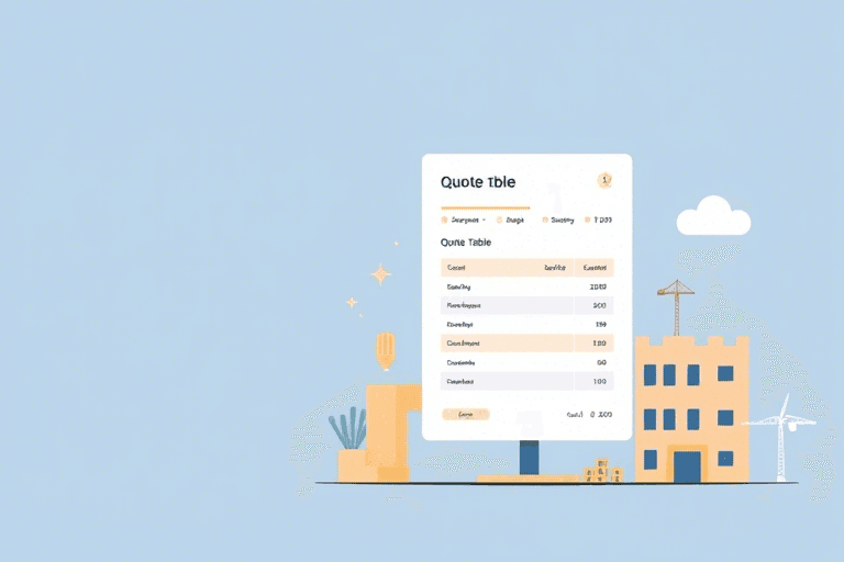 施工管理软件报价表下载：如何高效获取并评估专业报价信息