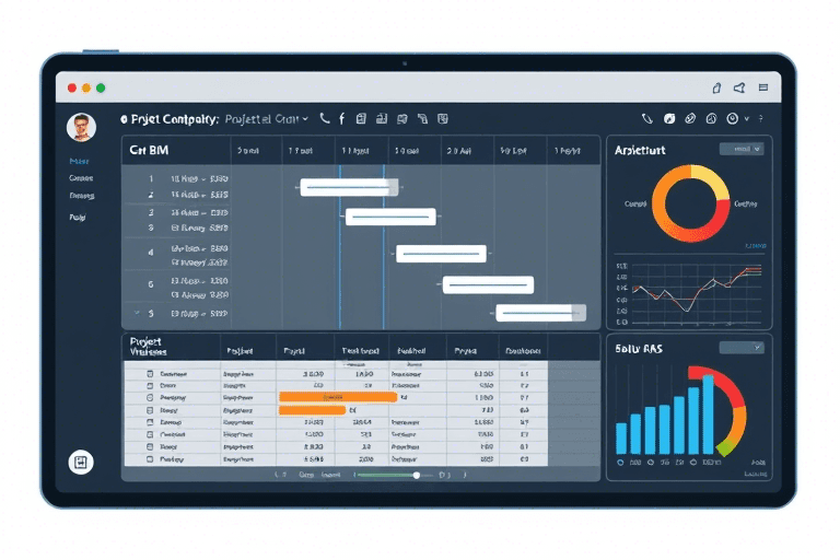 施工计划图用哪个软件画？这些专业工具让项目进度一目了然