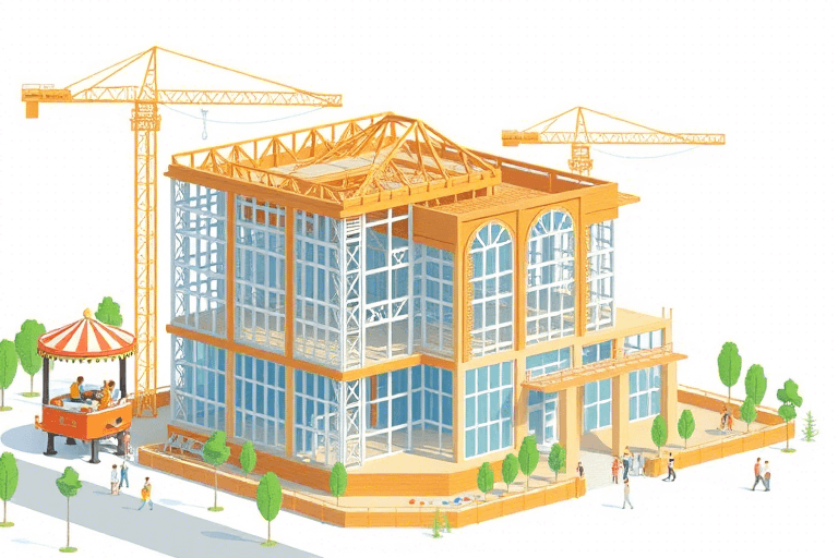 如何打造建造游乐场施工模拟软件？技术实现与行业应用全解析