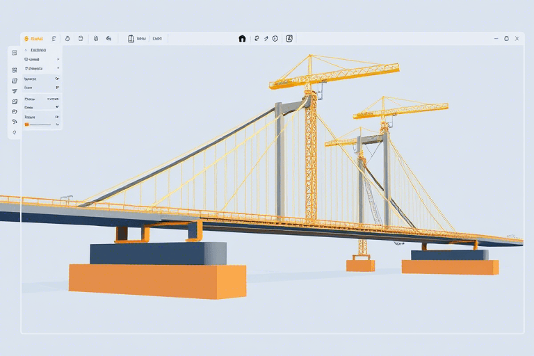 装配式桥梁施工仿真软件怎么做？如何实现高效精准的数字化建造管理？