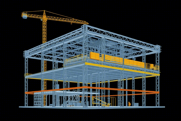 钢结构施工模拟应用软件如何提升项目效率与安全性