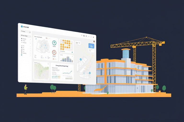 施工总体平面图绘制软件如何高效实现项目现场布局规划与管理