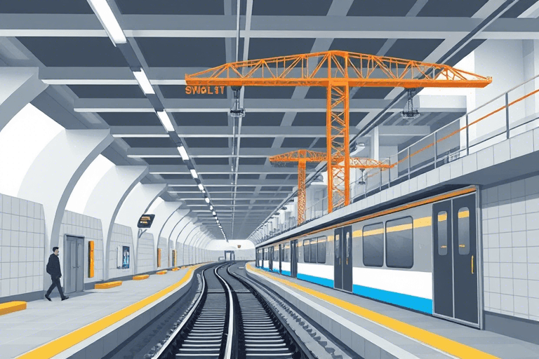 地铁站施工模拟软件如何实现复杂工程的可视化与精准管理