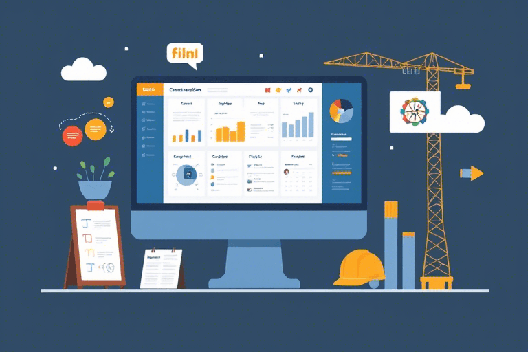 施工施工管理软件怎么做？如何打造高效智能的建筑项目管理平台？