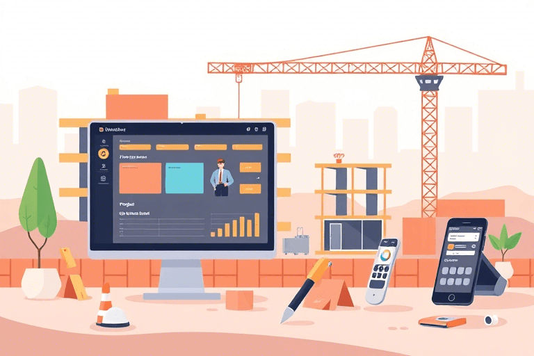 临时施工软件怎么做？如何高效管理工地现场与项目进度？