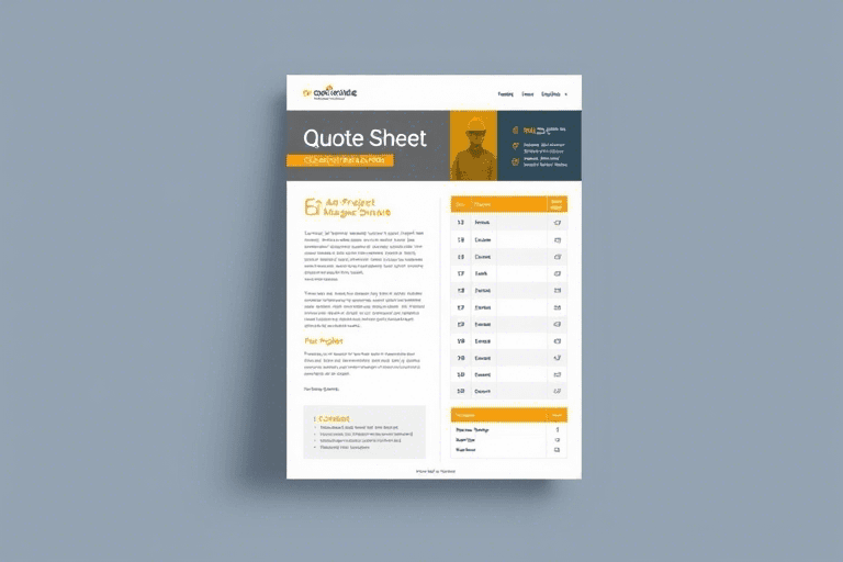 施工现场管理软件报价表怎么做？全面解析报价逻辑与实用技巧