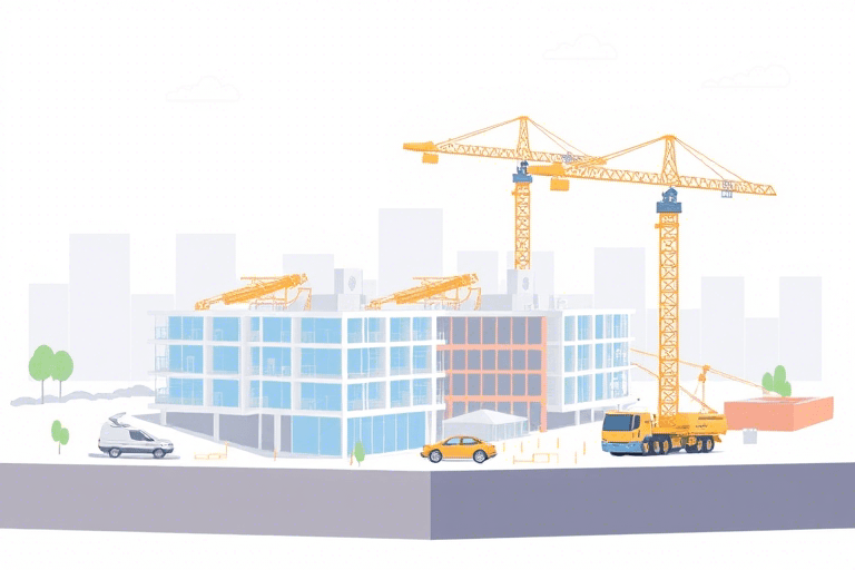 施工现场布置模型软件有怎样的功能和优势？如何助力项目高效管理？