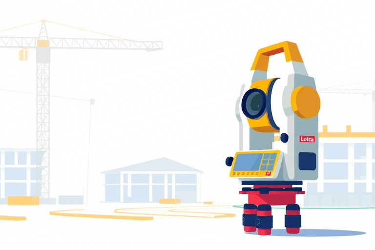 徕卡全站仪工程施工软件如何助力现代工程测量高效精准