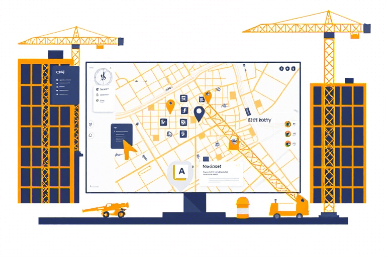 地图施工软件如何助力工程项目高效管理与精准执行