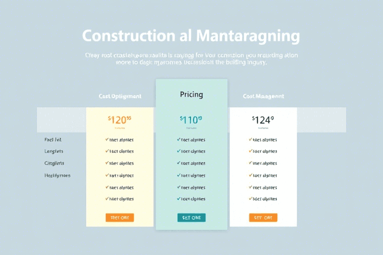 施工现场管理软件价格表怎么制定才合理？如何避免踩坑？