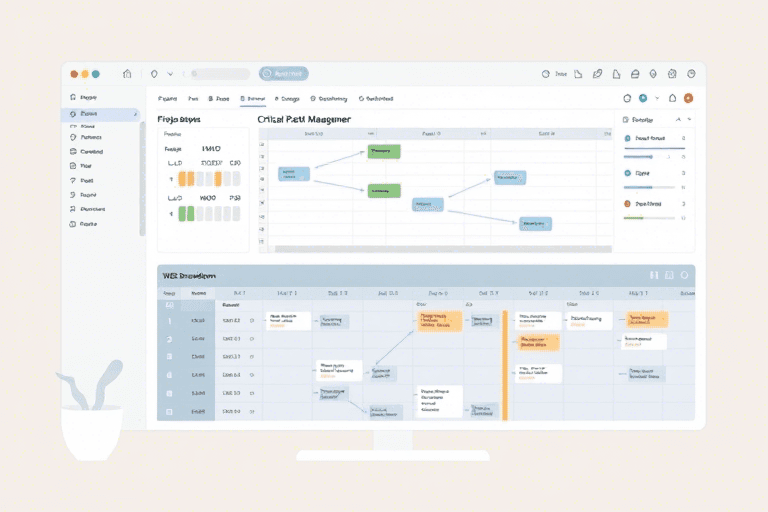 施工网络图怎么画软件？教你用专业工具高效绘制项目进度计划