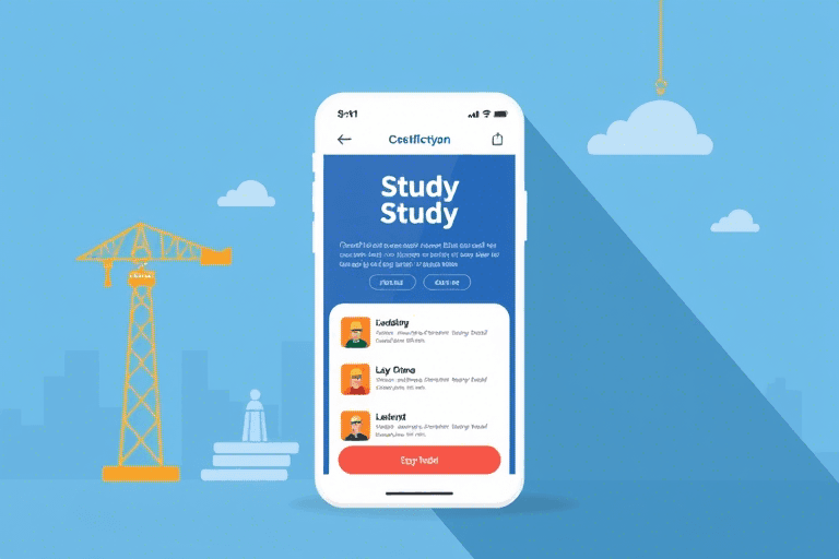 考施工证要看什么软件？这些实用工具助你高效备考