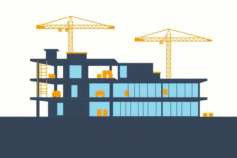 如何制作施工场地布置软件介绍图？全面解析可视化设计要点