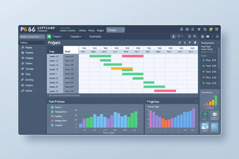 画施工网络图用什么软件？如何高效绘制项目进度计划图？