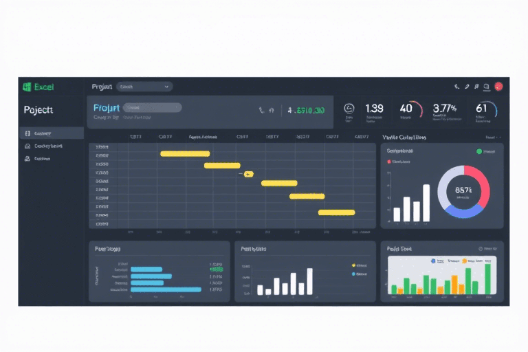 施工Excel表格软件如何高效管理项目进度与成本