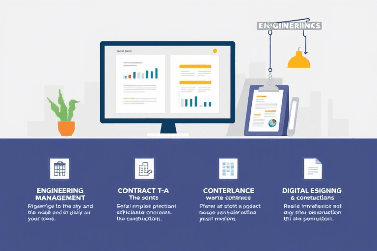 施工合同模板软件如何提升工程管理效率与合规性