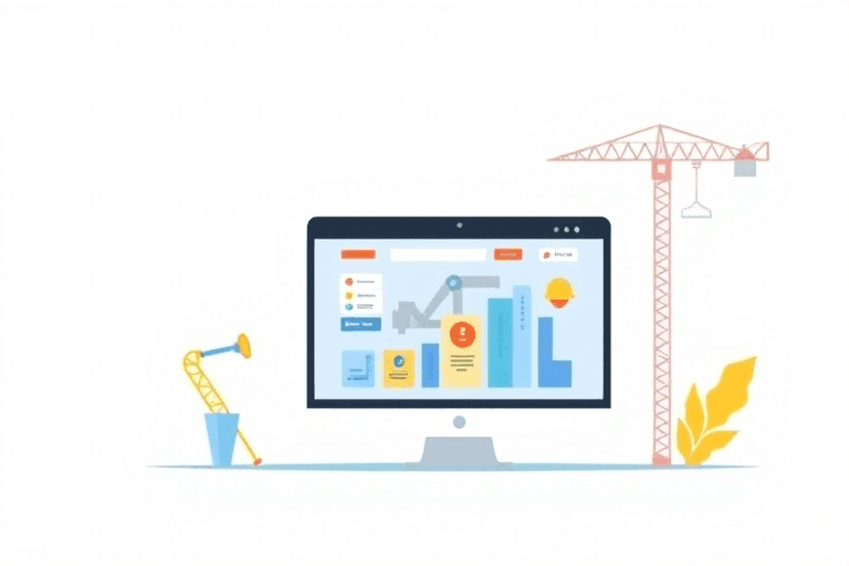 施工软件官网如何打造？高效提升企业形象与用户转化的关键策略