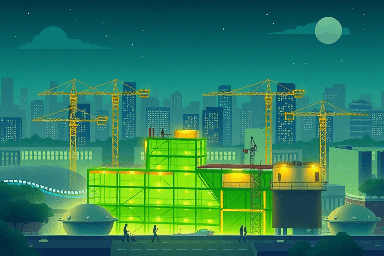 软件新城夜间施工如何平衡效率与环保？揭秘科学管理新策略