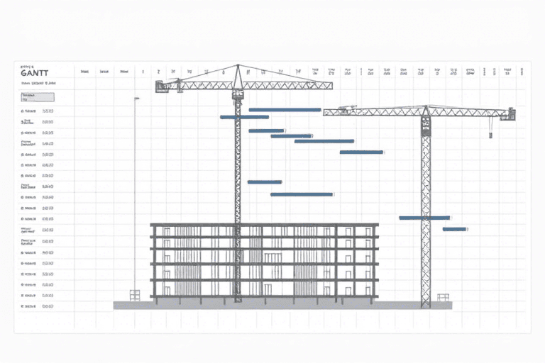施工网格图软件怎么做？如何高效绘制与管理建筑工地的施工进度图？