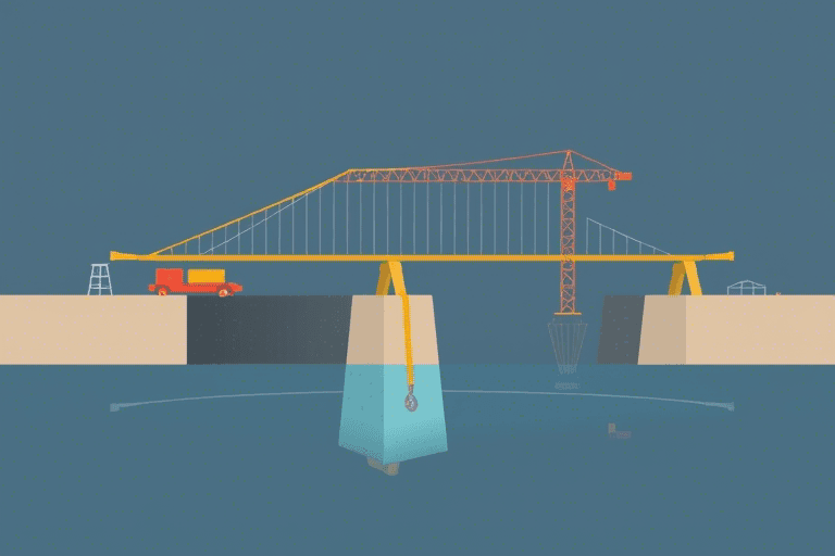 钢围堰施工软件如何助力桥梁工程高效安全？揭秘智能建造新工具