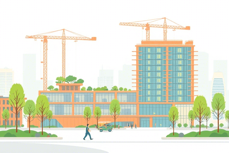 西安软件新城施工如何实现高效推进与绿色可持续发展？