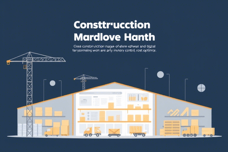 施工企业仓库软件如何实现高效管理与成本控制？