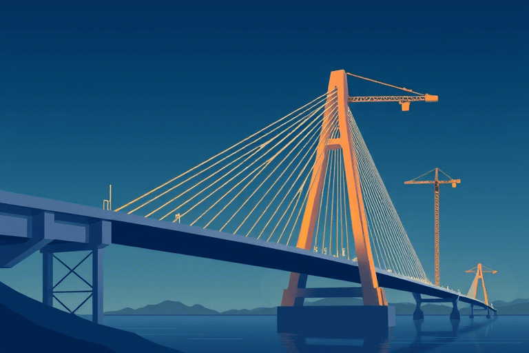 斜拉桥施工仿真软件如何助力桥梁工程精准建造与风险防控？