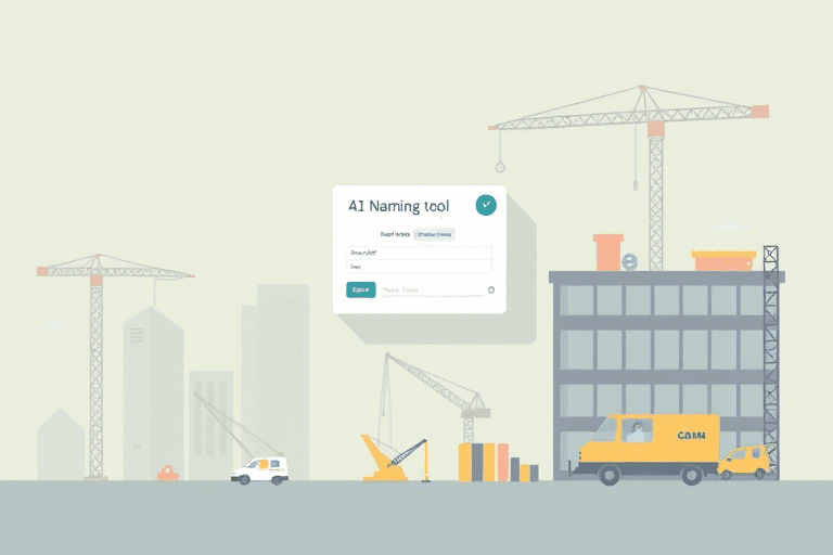 施工企业起名软件真的能帮企业取个好名字吗？如何选择靠谱的命名工具？