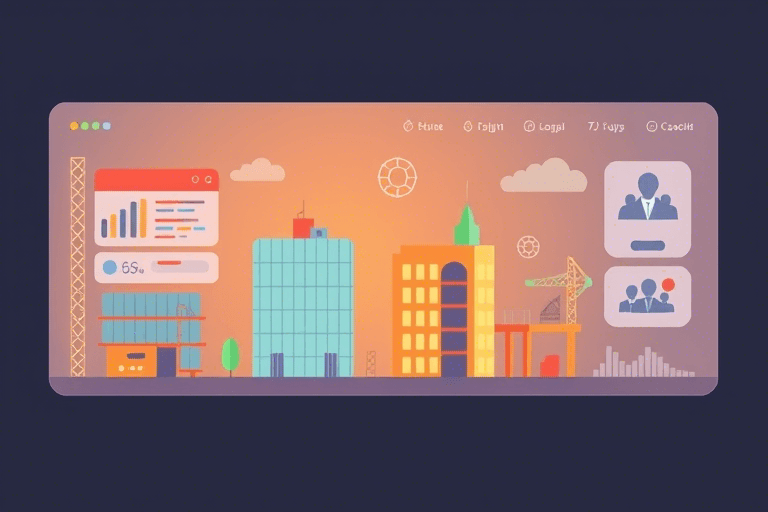 远程在线施工软件如何实现高效协同与项目管理？