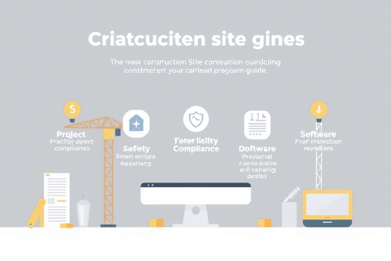 去施工软件下载：如何安全高效地获取建筑工地管理工具？