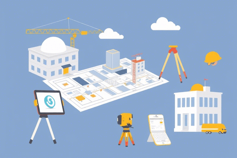 施工放线定位软件怎么做？如何实现精准高效的建筑工地测量与定位？