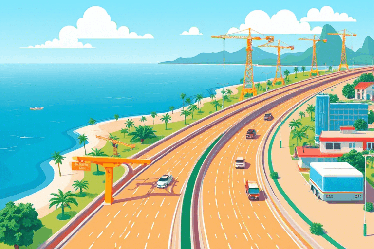 海地公路施工软件怎么做？如何助力热带国家基建项目高效落地？