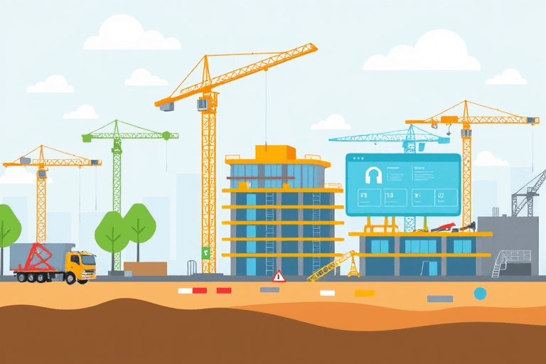 建房施工软件app怎么做？如何打造高效智能的建筑工地管理工具？