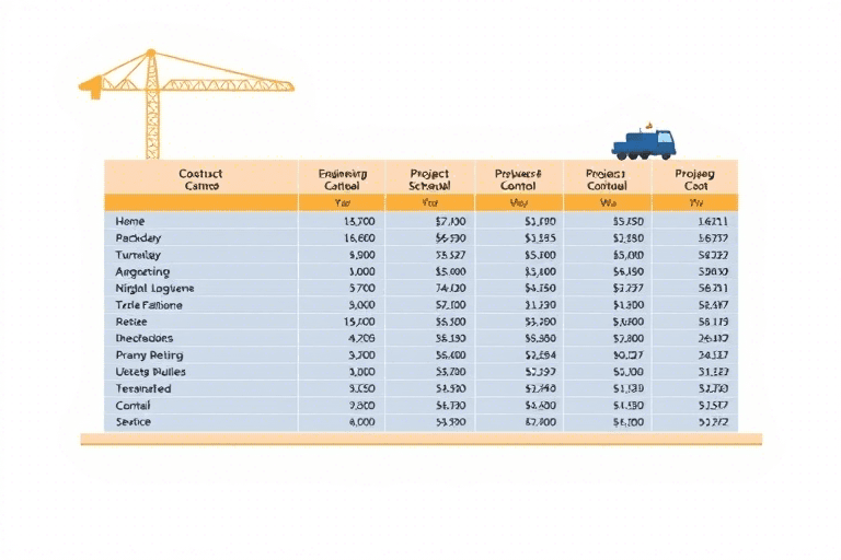 施工计算表格软件如何高效助力工程造价与进度管理