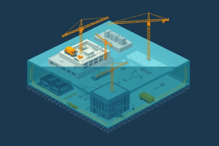 沉井施工画图软件怎么做？如何高效实现复杂结构的可视化设计与施工模拟？