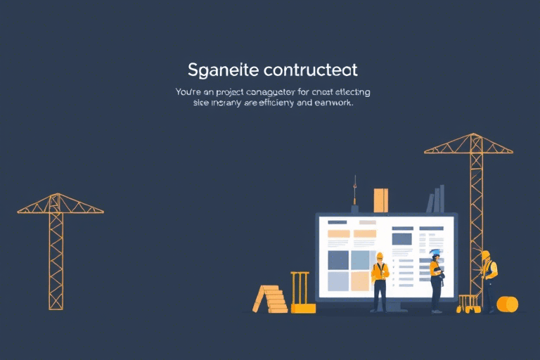 中小施工协同软件怎么做才能真正提升项目效率和团队协作？